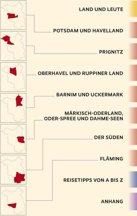 Produktbild Reiseführer Brandenburg