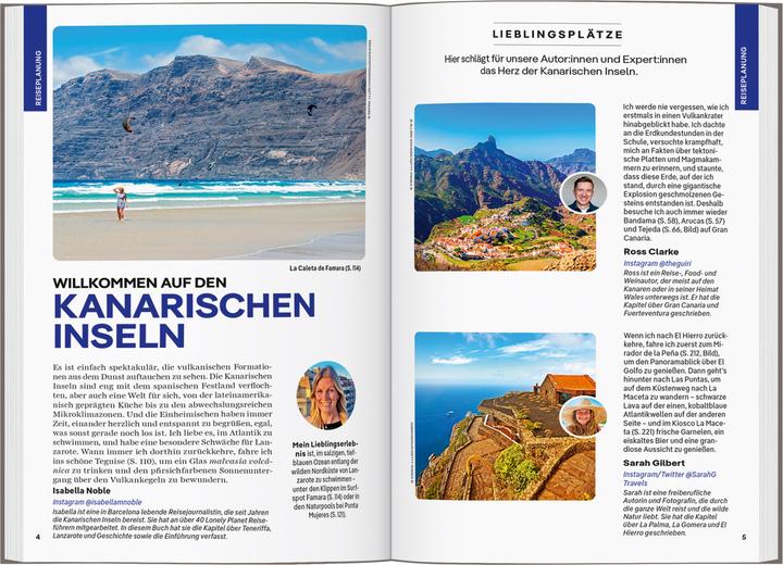 Produktbild Reiseführer Kanarische Inseln (Deutsch, Isabella Noble, Ross Clarke, Sarah Gilbert, 2025)