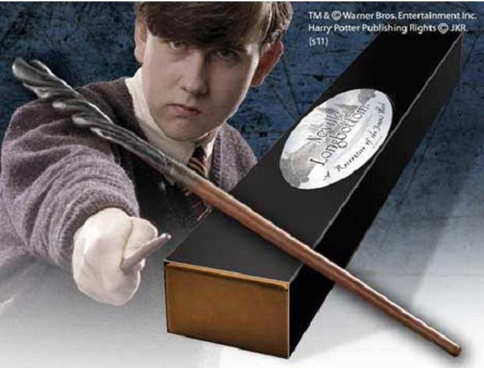 Actual product image Noble Collection Harry Potter Wand Neville Longbottom (Character Editio