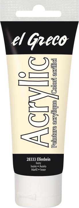 Image du produit Kreul el Greco Acrylic 75ml (Ivoire, 75 ml)