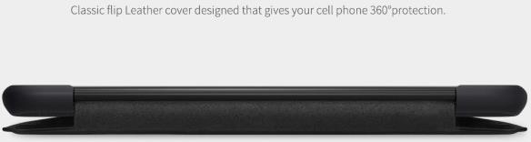 Actual product image Nillkin Qin Series (Mate 30 Lite)