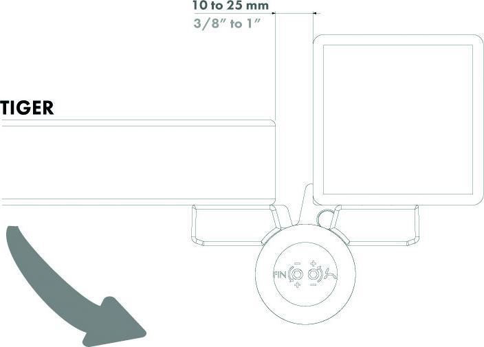 Produktbild Locinox Torband und Torschliesser TIGER (Outdoor)
