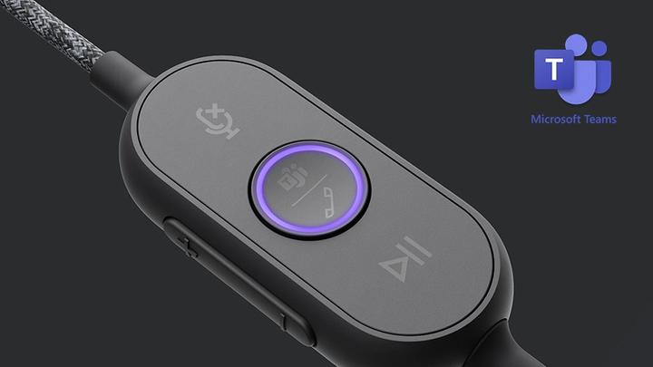 Actual product image Logitech Zone Wired (Cable, USB-C)