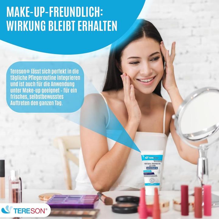 Actual product image Tereson Antiperspirant gel, for facial sweating, 50 ml (Spray, 50 ml)