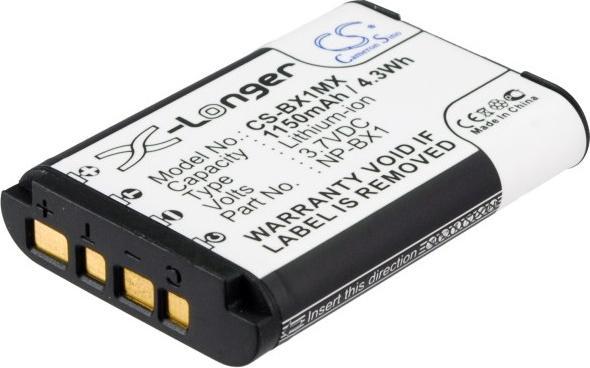 Image du produit Sony Batterie compatible avec NP-BX1 Li-Ion 1150mAh (Batterie)