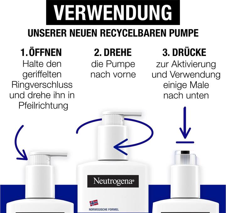 Produktbild Neutrogena Body Lot Deep Moist Sen 250ml (Körpermilch, 250 ml)