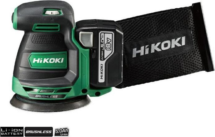 Hikoki SV1813DA 5.0 Ah accu excentrische schuurset
