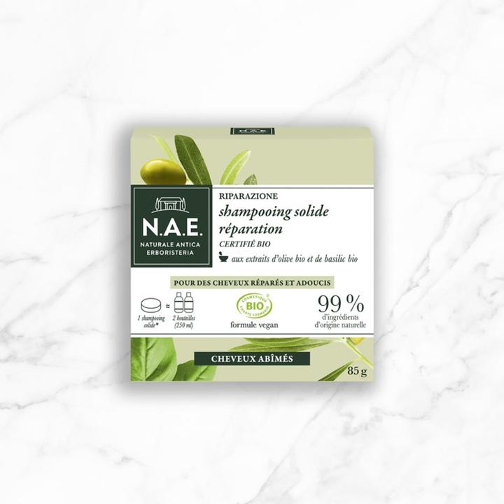 Produktbild N.A.E. Reparierendes festes Shampoo (Festes Shampoo)
