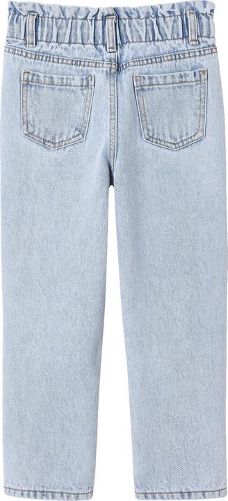 Actual product image Vertbaudet Mädchen Paperbag-Jeans mit Herz-Taschen (98)