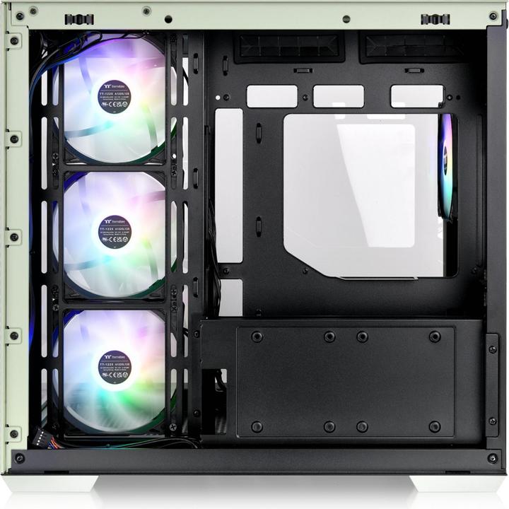Actual product image Thermaltake View 380 TG ARGB Matcha Green (Mini-ITX, ATX, mATX)