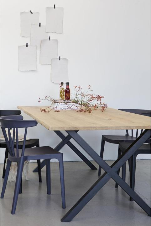 Productafbeelding Woood Plastic Stoel Bliss Leger Zwart