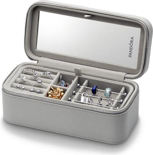 Produktbild Pandora Kleine graue Travel Schmuckbox