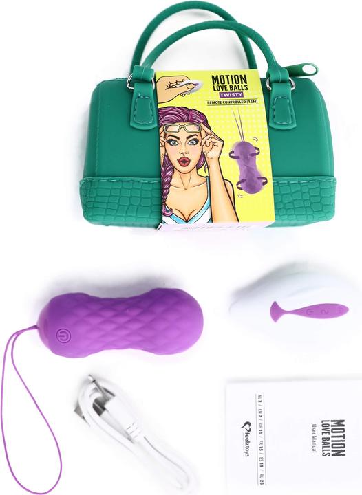 Immagine prodotto FeelzToys Palle d'amore in movimento telecomandato Twisty