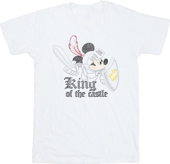 Actual product image Disney Mens Mickey Mouse King Of The Castle T-Shirt (M)