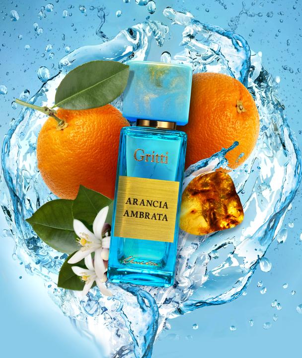 Actual product image Gritti Arancia Ambrata by Eau de Parfum Spray (Unisex) 100 ml (Eau de parfum, 100 ml)
