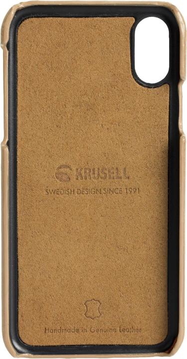 Produktbild Krusell Sunne 2 Card Cover Apple XS Max nude (Apple iPhone XS Max)