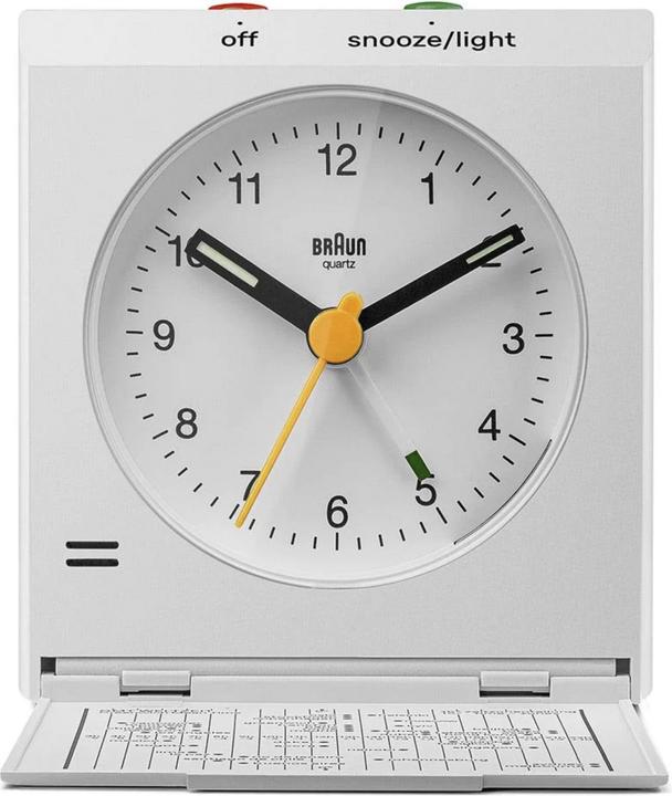 Image du produit Braun Montres BC05W Réveil à quartz pliable