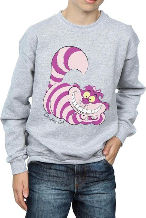 Produktbild Disney Alice im Wunderland Sweatshirt Jungen mit Grinsekatze (152, 158)