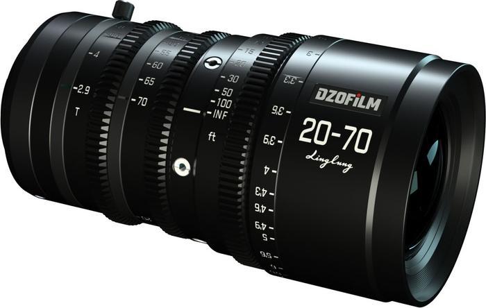 Image du produit Dzofilm Linglung 20-70 T2.9 MFT métrique (Monture C, Micro Four Thirds)