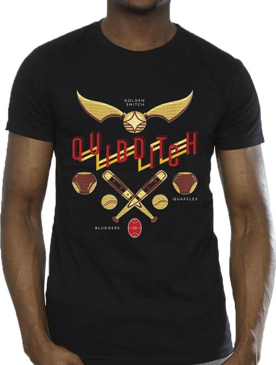 Actual product image Mens Quidditch Golden Snitch T-Shirt (XL)