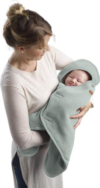 Image du produit Beaba Babynomade double polaire 0-6 m. sauge/blanc