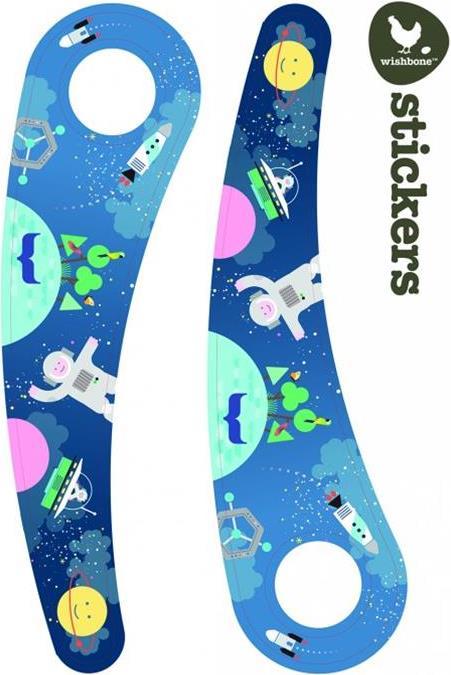 Actual product image Wishbone Bike Sticker Space