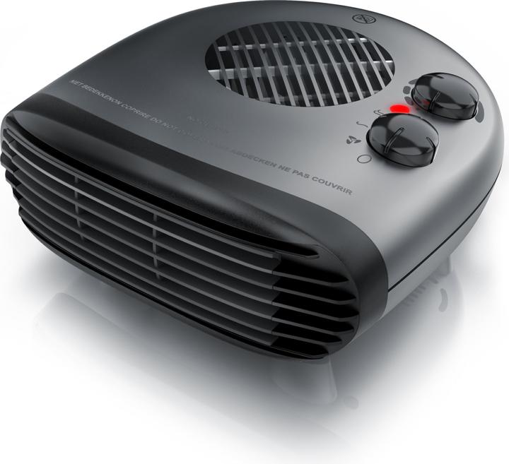 Actual product image Brandson Ceramic Fan Heater 2000 W with Adjustable Thermostat, Bathroom Heater with 3 Power Levels (2000 W)