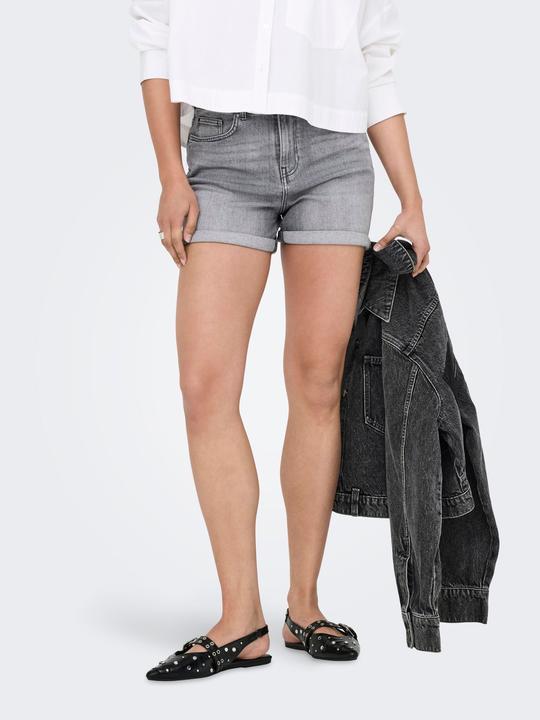 Produktbild Only ONLJOSEPHINE Hohe Taille Normal geschnitten Jeans-Shorts Jeans-Shorts (M)
