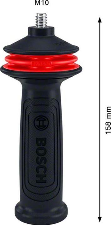 Image du produit Bosch Professional Zubehör Poignée EXPERT pour Vibration Control M10 Meuleuse d'angle, 169 x 69 mm