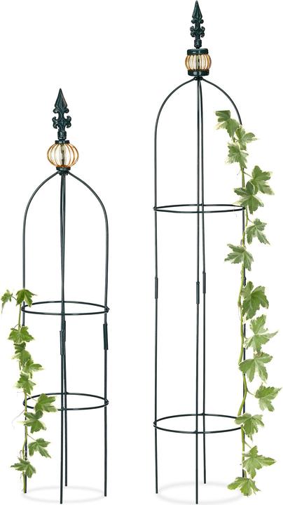 Relaxdays Obelisk Trellis Set of 2 (19 cm, 19 cm)