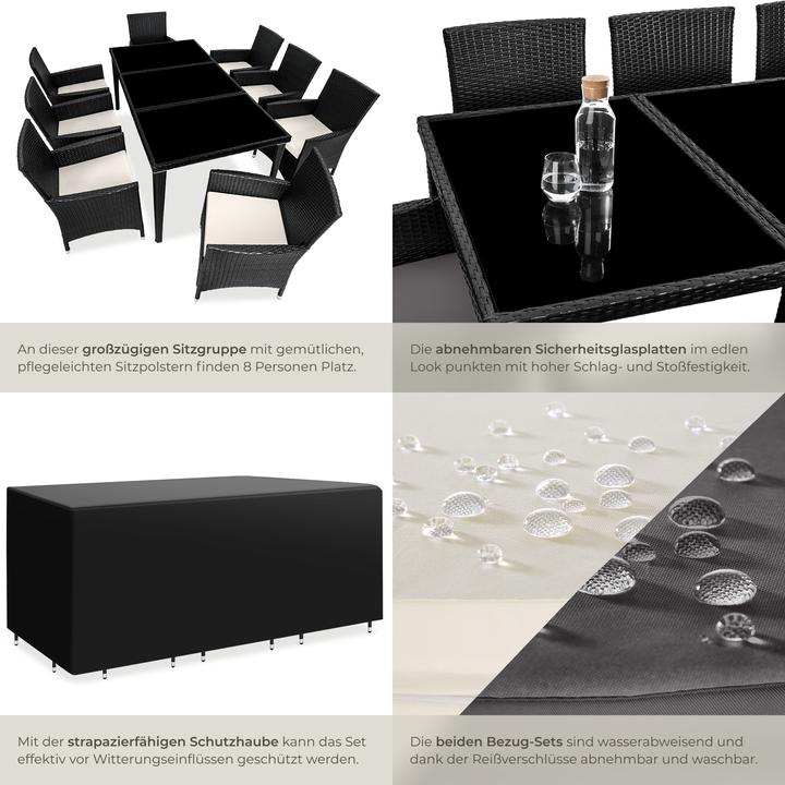 Immagine prodotto tectake Rattan Sitzgruppe Monaco