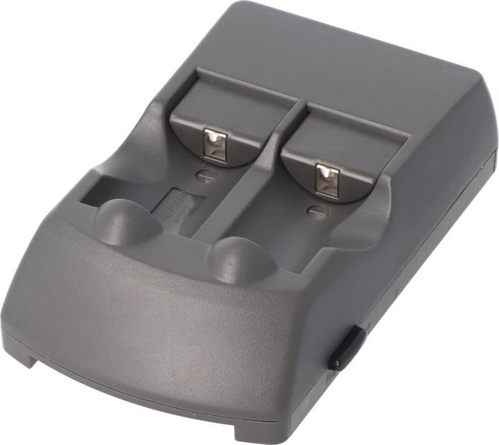 XCell Charging cradle suitable for 2x CR123A and CR2 batteries, as an extension for our R2CR5-2 charger (1 pcs., Battery + charger)
