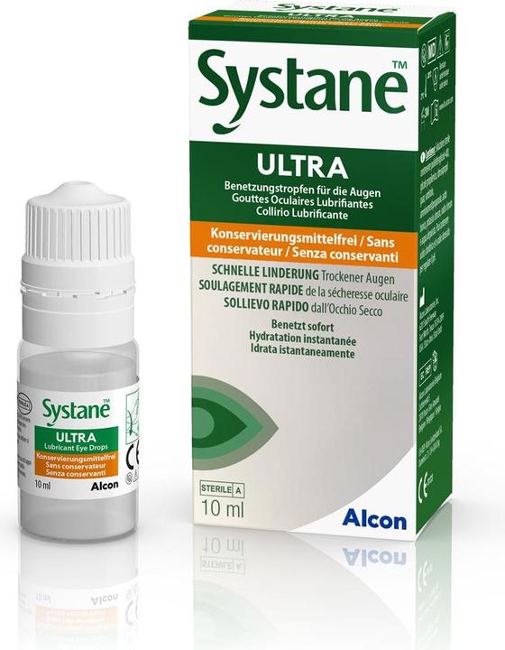 Produktbild Systane Ultra Benetzungstropfen (10 ml, Systane Ultra Benetzungstropfen ohne Konservierungsmittel)