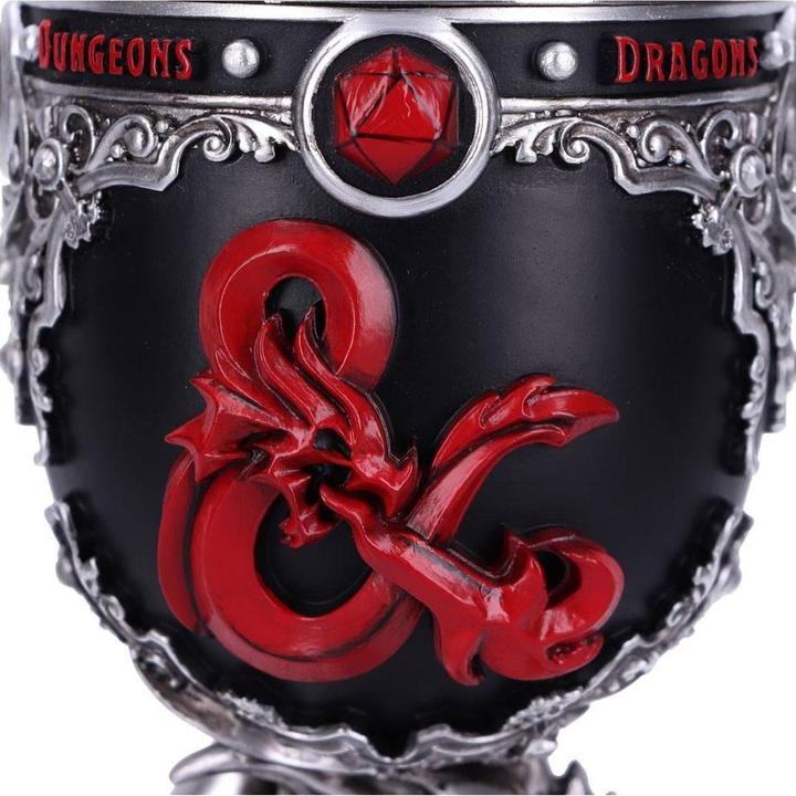 Actual product image Nemesis Now Dungeons & Dragons Drinking Vessel: Wine goblet (20 cl, 1 Glasses)