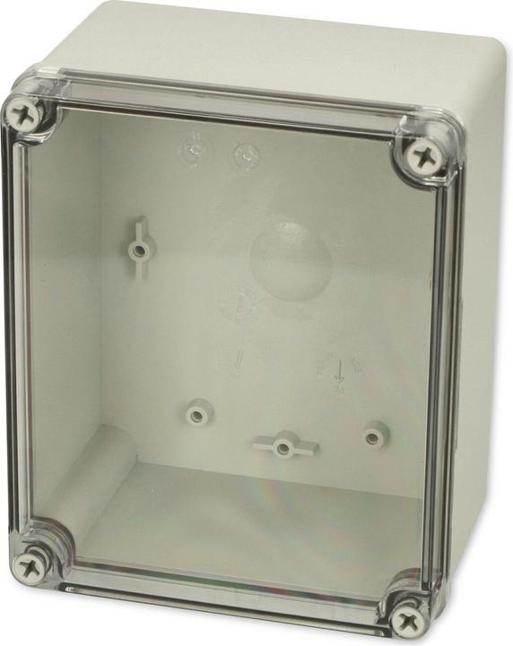 Actual product image Fibox IP67 box w/transparent lid,170x140x95mm (Housing)
