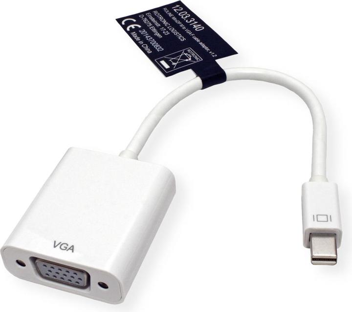 Actual product image Roline Mini DisplayPort - VGA, active (VGA, 10 cm)