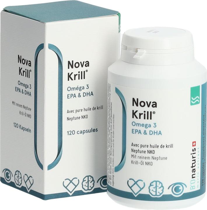 Produktbild B'Onaturis Novakrill Nko Krillöl (120 Stück, Kapseln, 0.50 g)