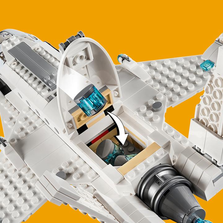 Actual product image LEGO Stark's jet and the drone attack (76130, LEGO Marvel)