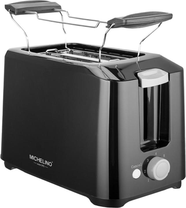 Produktbild Michelino 2 Scheiben Toaster mit Brötchenaufsatz