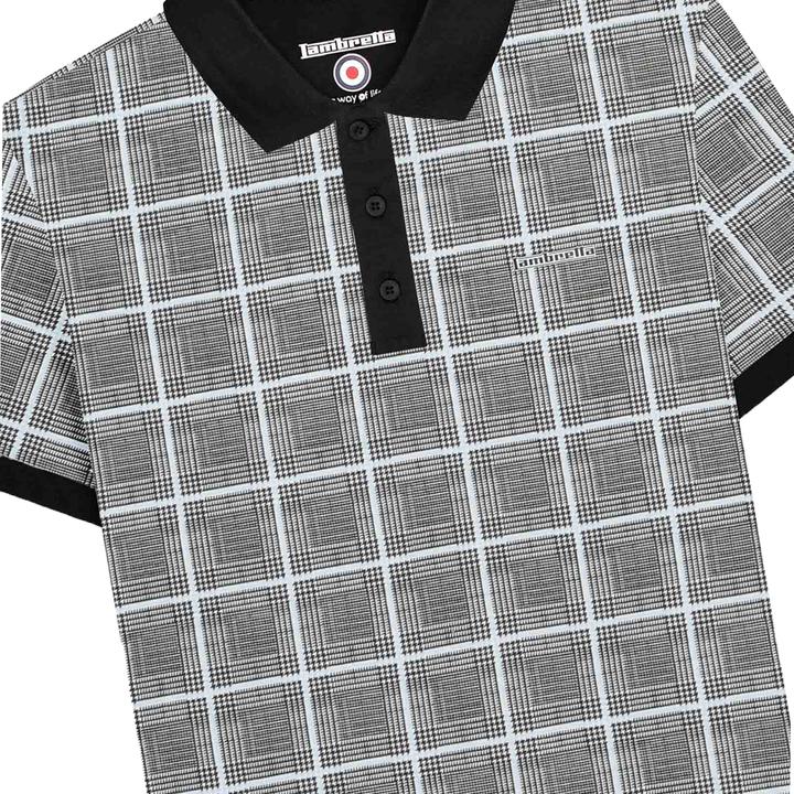 Immagine prodotto Lambretta Maglietta Polo Assegno Principe di Galles Uomo (3XL)
