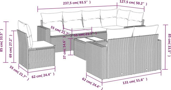 Produktbild VidaXL Tranquil Vale