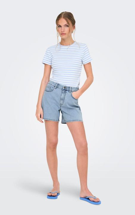 Produktbild JdY JDYCLAUDIA Hohe Taille Weiter Beinschnitt Jeans-Shorts Jeans-Shorts (M)