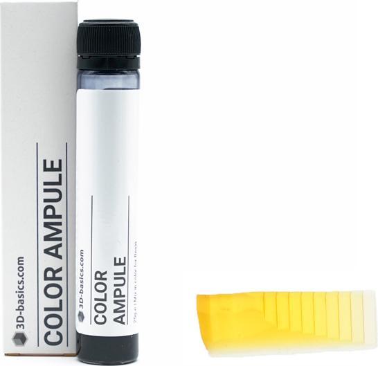 Actual product image 3d-basics BASIC Resin Colorant transparent yellow (Yellow)