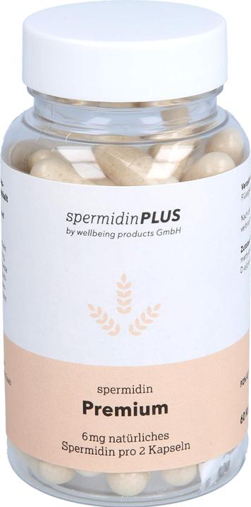 Produktbild SpermidinPlus Spermidin Premium (60 Stück, Kapseln)