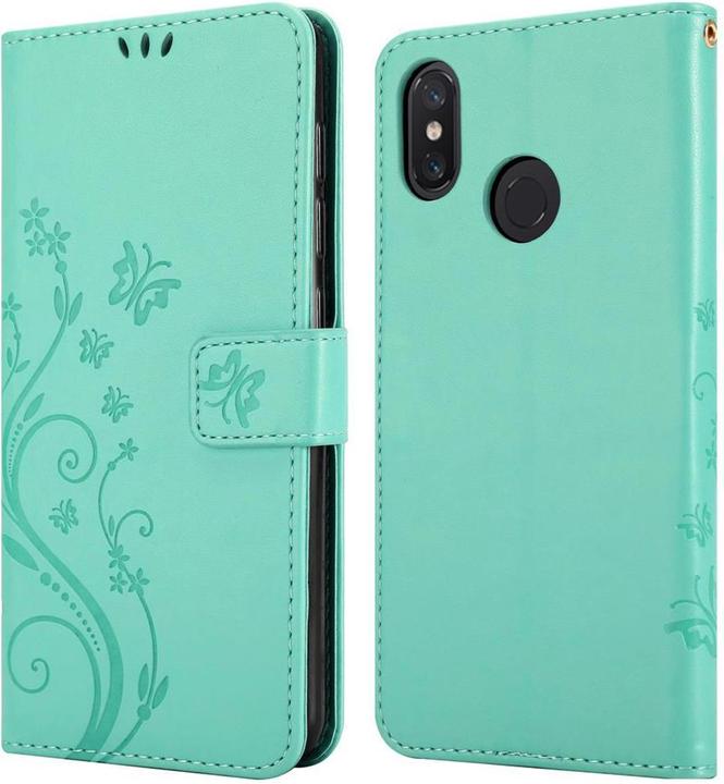 Productafbeelding Cadorabo Bloemen Boekomslag (Xiaomi Mi 8)