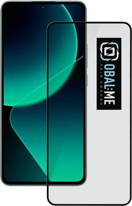 Image du produit - OBAL:ME Protecteur d'écran en verre 5D pour Xiaomi 13T Noir (1 pièce(s), Xiaomi 13T)