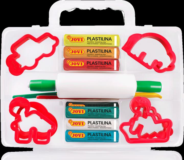 Produktbild Jovi Plastilin mit Zubehör + Formen + Werkzeuge Koffer