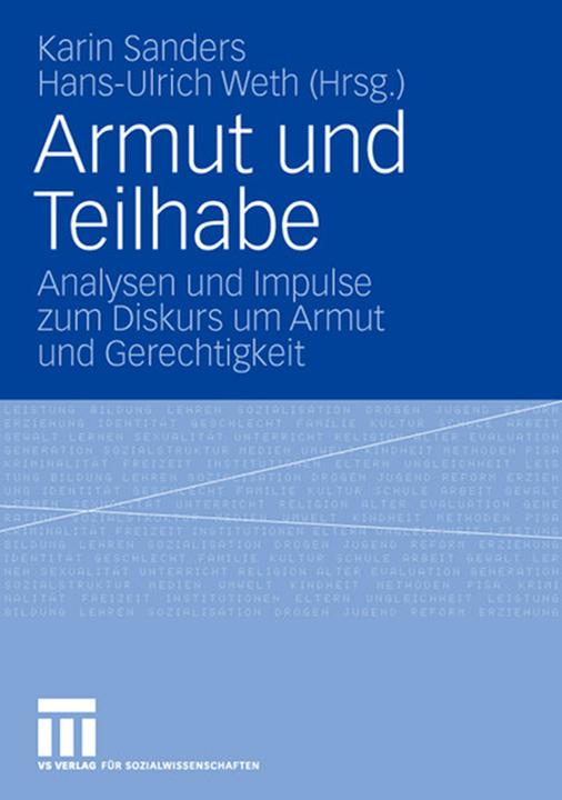 Actual product image Armut und Teilhabe (German, Hans-Ulrich Weth, Karin Sanders, 2008)