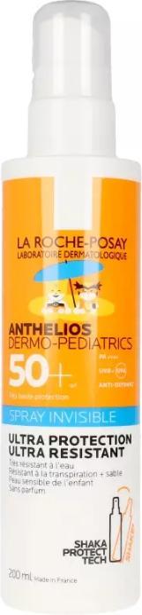Immagine prodotto La Roche Posay ROCHE POSAY Anthelios DP Invi Spr UV SPF50+ 200 ml (Spray solare, SPF 50+, 200 ml, 237 g)