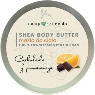 Konjac Sponge THE SECRET SOAP STORE Shea Butter 80% masło do ciała Czekolada Pomarańcza 50ml (Körperlotion, 50 ml)